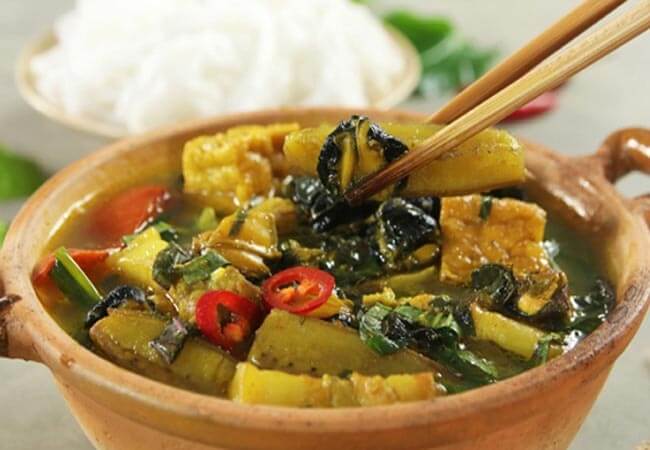 Canh ốc chuối đậu - tinh hoa ẩm thực cho ẩm thực Việt