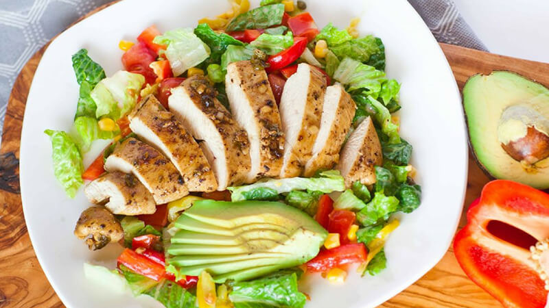 Salad ức gà - Món ăn giảm cân bổ dưỡng
