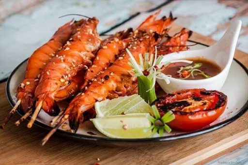 Tôm nướng muối ớt - Món nướng ngon bạn không nên bỏ qua