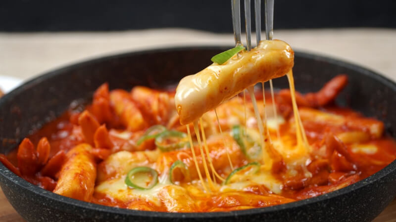 bánh gạo cay Tteokbokki