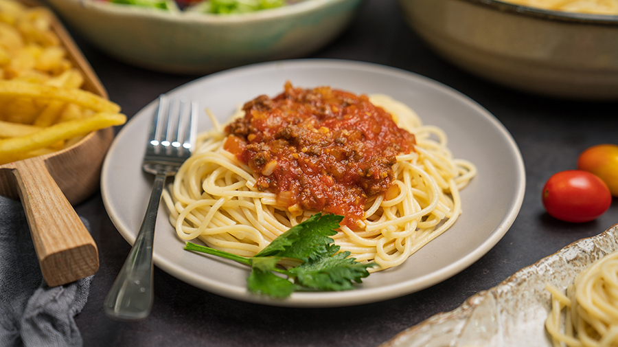 Mỳ ý sốt bò băm Spaghetti - món ngon từ thịt bò xay