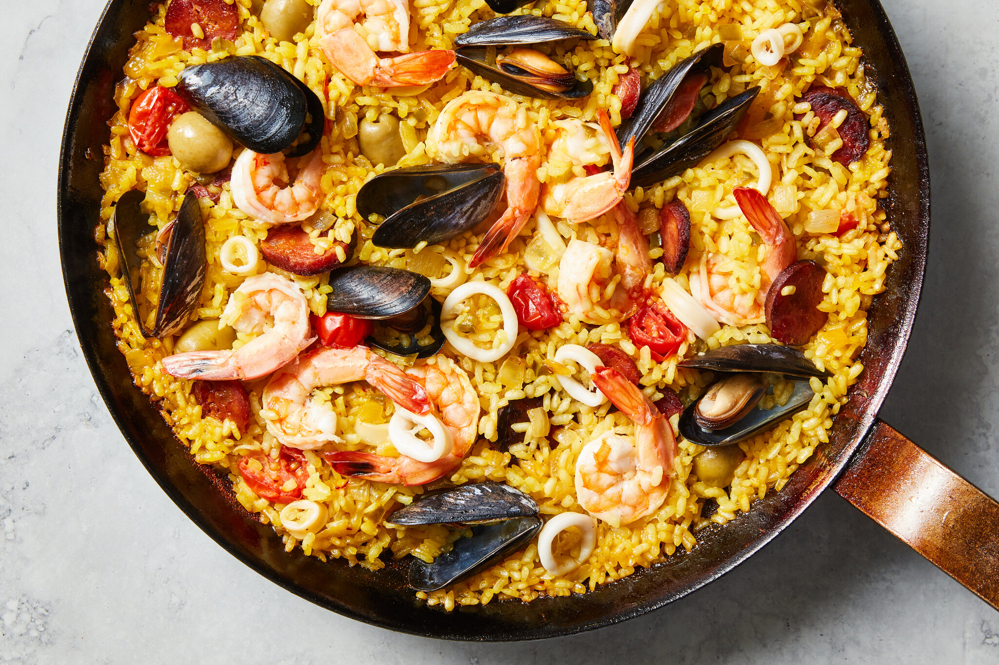 Paella - Món Âu cơ bản